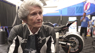 My New 91-Year-Old Hero Rode Over 100 MPH On The Back Of A MotoAmerica Bike